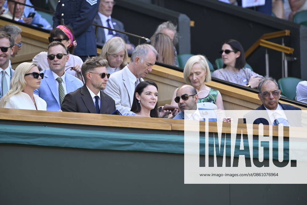 Tennis - Wimbledon 2026 - ITF - The Championships - 08 07 2026 - Tennis - Wimbledon 2026 - ITF - The Championships - 08 07 2026 - Melanie de Massy Presidente du Monte Carlo Country Club dans la Royal Box - Monaco London
