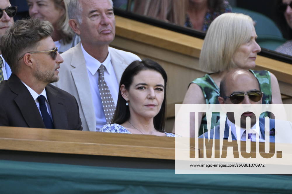 Tennis - Wimbledon 2026 - ITF - The Championships - 08 07 2026 - Tennis - Wimbledon 2026 - ITF - The Championships - 08 07 2026 - Melanie de Massy Presidente du Monte Carlo Country Club dans la Royal Box - Monaco London