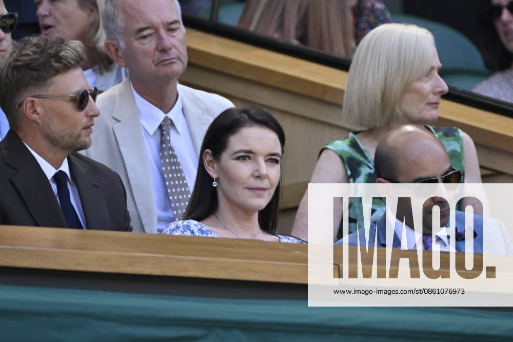 Tennis - Wimbledon 2026 - ITF - The Championships - 08 07 2026 - Tennis - Wimbledon 2026 - ITF - The Championships - 08 07 2026 - Melanie de Massy Presidente du Monte Carlo Country Club dans la Royal Box - Monaco London