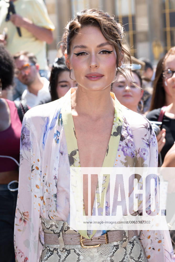 PFW - Elie Saab Arrivals Olivia Palermo attending the Elie Saab Haute Couture Fall Winter 2026 2027 show as part of Paris Fashion Week in Paris, France on July 08, 2026. Photo by Laurent Zabulon ABACAPRESS.COM