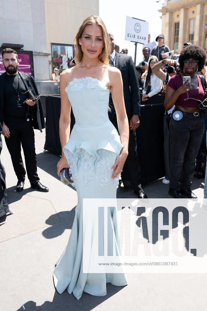 PFW - Elie Saab Arrivals Ginta Biku attending the Elie Saab Haute Couture Fall Winter 2026 2027 show as part of Paris Fashion Week in Paris, France on July 08, 2026. Photo by Laurent Zabulon ABACAPRESS.COM