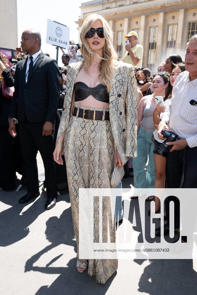 PFW - Elie Saab Arrivals Zita d Hauteville attending the Elie Saab Haute Couture Fall Winter 2026 2027 show as part of Paris Fashion Week in Paris, France on July 08, 2026. Photo by Laurent Zabulon ABACAPRESS.COM