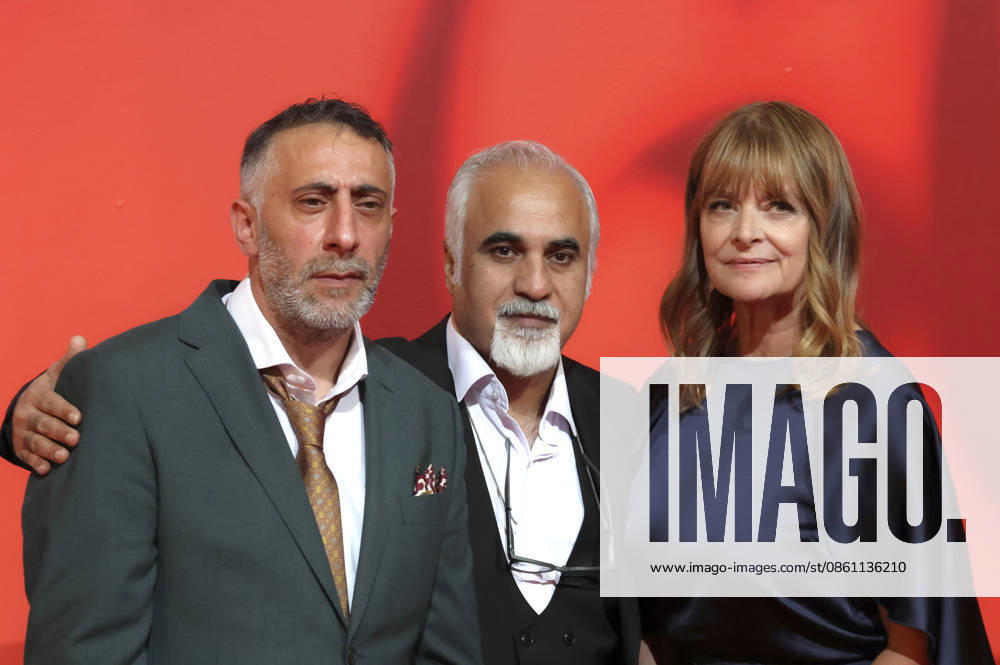 Kida Khodr Ramadan, Nader Saeivar, and Nastassja Kinski at the premiere of the film *Hijamat* at the 60th Karlovy Vary International Film Festival in 2026, held in the Grand Hall of the Festival Hotel Thermal in Karlsbad, July 8, 2026 Foto:xB.xThomasx xFuturexImagex hijamat_6703
