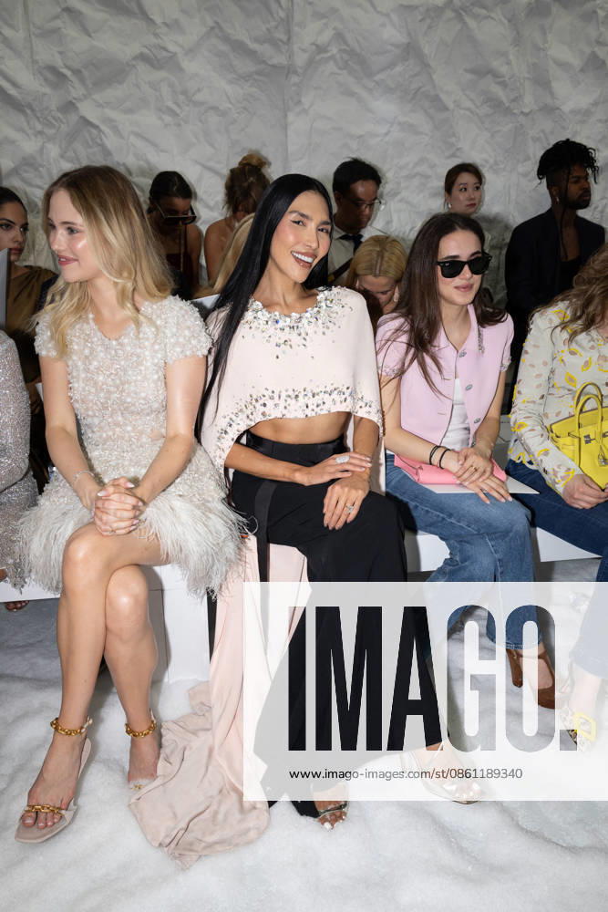 Zarina Yeva in the front row at the Celia Kritharioti Fall Winter 2026–2027 Haute Couture show during Paris Fashion Week (PFW) in Paris, France, on July 9, 2026 Jeremy Melloul Bestimage Front Row at the Celia Kritharioti show during Day Four of Paris Fashion Week Haute Couture Fall Winter 2026–2027 on July 9, 2026, in Paris, France Paris, France