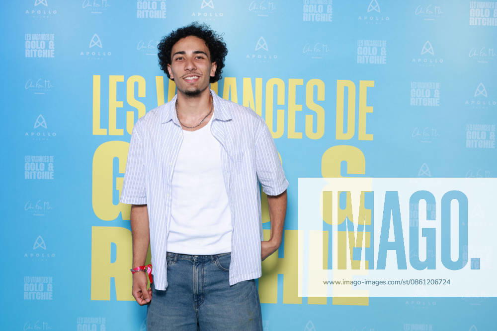 Les Vacances De Golo Et Ritchie Photocall - Paris Hamed Medjahed Aka Hamedaxm attends the photocall for the premiere of Les Vacances De Golo Et Ritchie held at the UGC Bercy in Paris, France on July 9, 2026. Photo by David BoyerBACAPRESS.COM Paris France