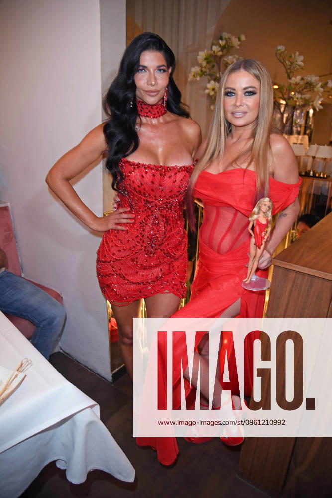 Micaela Schäfer and Carmen Electra at the Bellucci La Grande Bellezza summer party in Berlin on July 9, 2026