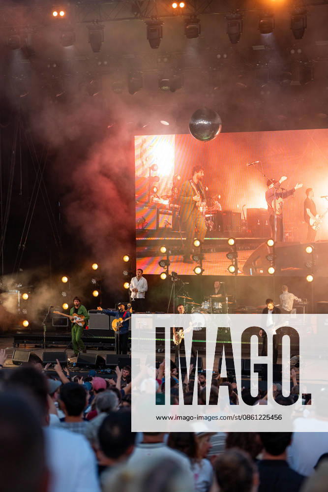 The Maccabees perform at Outdoor Summer Season, Alexandra Palace on July 09, 2026 in London, England. LONDON, ENGLAND - JULY 09: The Maccabees perform at Outdoor Summer Season, Alexandra Palace on July 09, 2026 in London, England., Credit:Pupat Chenaksara Avalon United Kingdom, London, Alexandra Palace Park