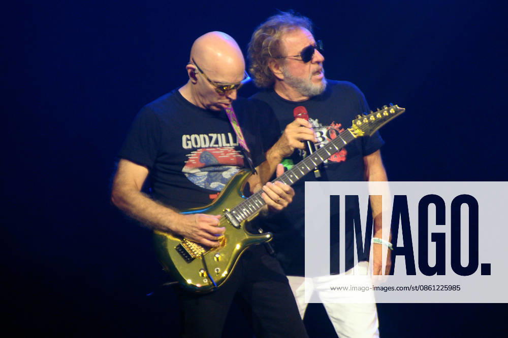 Sammy Hagar Performs at British Airways ARC, London, UK - 09 July 2026 Guitarist Joe Satriani and Sammy Hagar performs on the first of three nights at British Airways ARC, London, England, UK on Thursday 09 July 2026 as part of his The Best of All Worlds Tour., Credit:Justin Ng Avalon UK, England, London, British Airways ARC