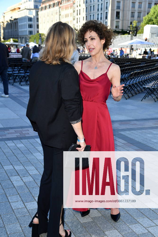 Classic Open Air Berlin: Tina Ruland and Anastasia Zampounidis at the Classic Open Air on the Gendarmenmarkt in Berlin on July 9, 2026