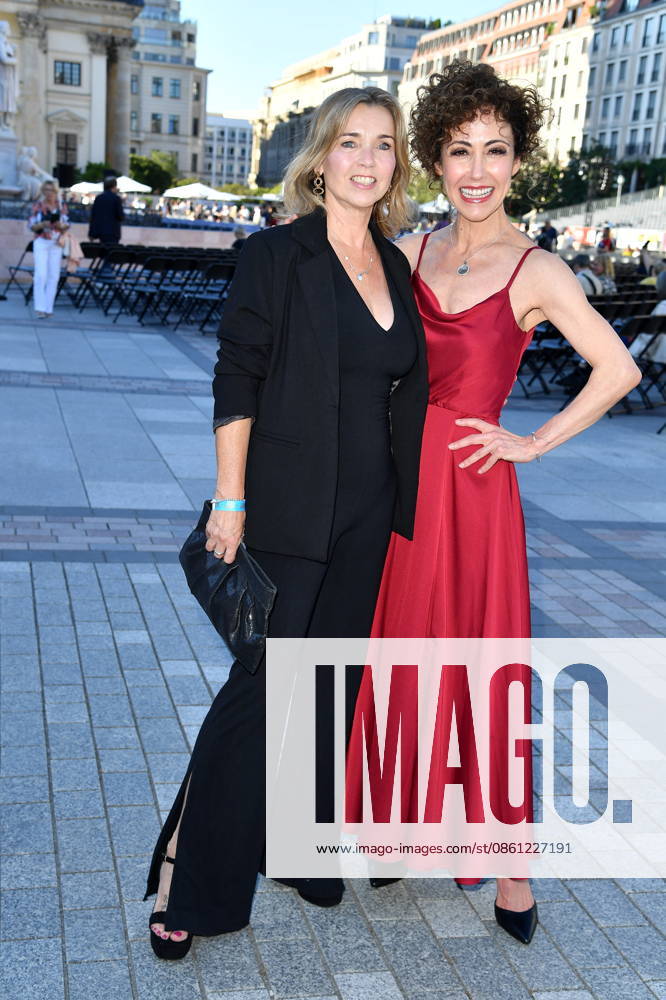 Classic Open Air Berlin: Tina Ruland and Anastasia Zampounidis at the Classic Open Air on the Gendarmenmarkt in Berlin on July 9, 2026