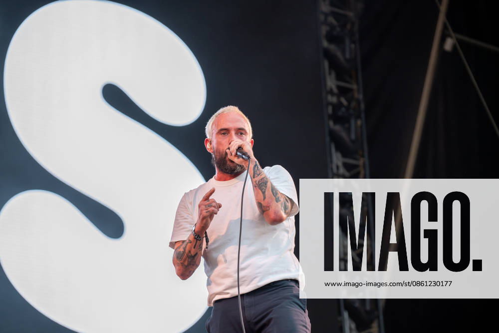 Pohoda festival day 2 in Trencin - 09 Jul 2026 Joe Talbot from British post-punk band Idles performs live on the stage during the Pohoda Festival 2026 at Airport Trencin. Pohoda festival the biggest open-air summer music festival in Slovakia, celebrates 30th anniversary. Trencin Slovakia