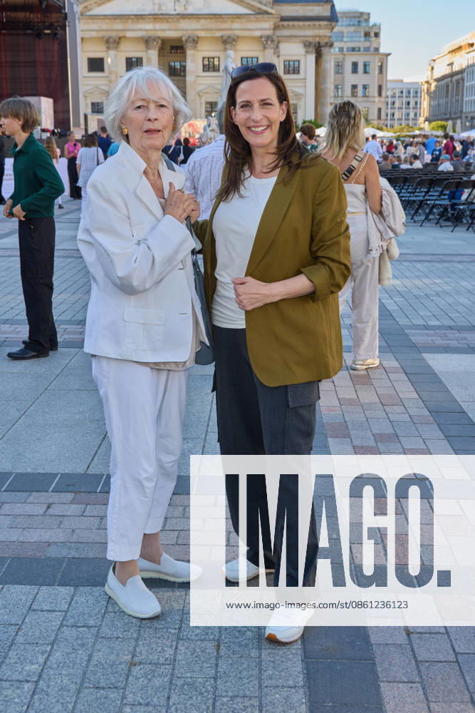 Renate Schubring and Ulrike Frank: Opening of the Classic Open Air at the Gendarmenmarkt in Berlin on July 9, 2026 Classic Open Air 2026