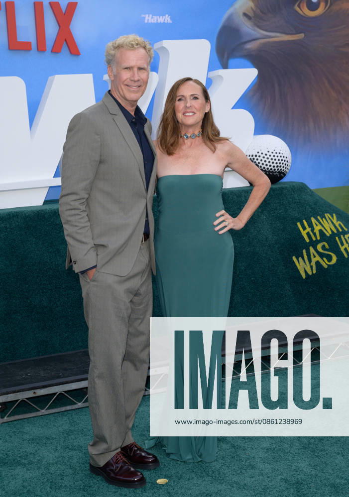The Hawk Premiere - Los Angeles, USA LOS ANGELES, USA. July 09, 2026: Will Ferrell & Molly Shannon at the premiere for The Hawk at the Directors Village in Westwood. Los Angeles CA USA