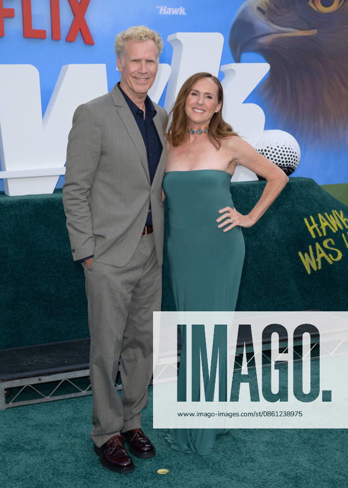 The Hawk Premiere - Los Angeles, USA LOS ANGELES, USA. July 09, 2026: Will Ferrell & Molly Shannon at the premiere for The Hawk at the Directors Village in Westwood. Los Angeles CA USA