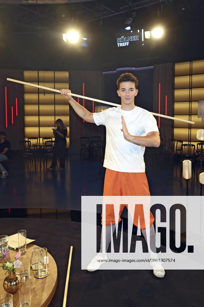 Sascha Wenk, Shaolin Kid, during the taping of the WDR talk show Kölner Treff at WDR Studio BS 3 in Cologne, July 10, 2026 Foto:xFuturexImagex koelner_treff1007_6709