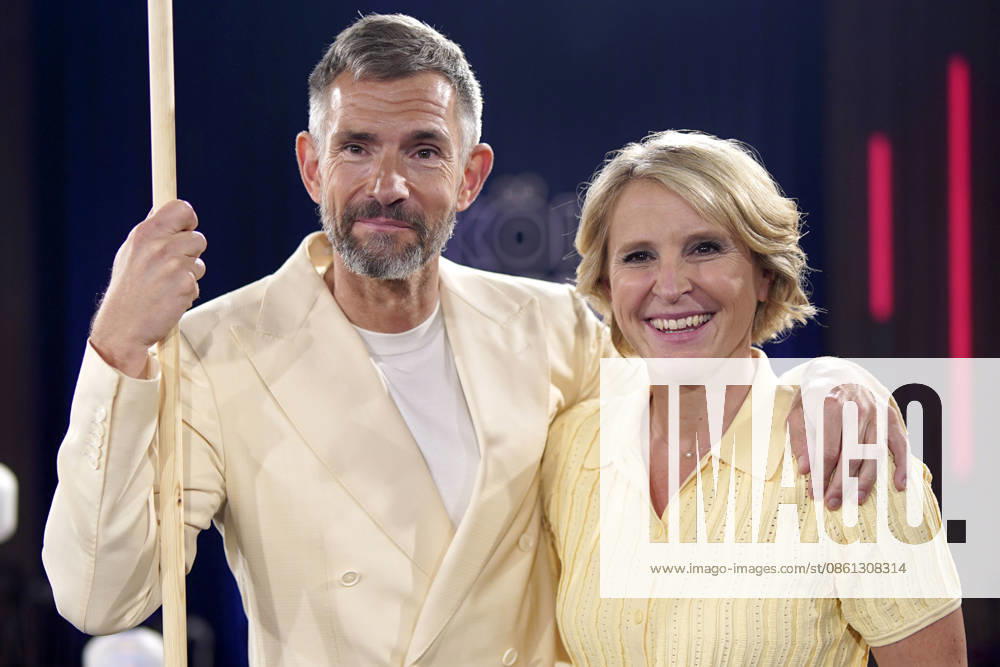 Micky Beisenherz and Susan Link during the taping of the WDR talk show *Kölner Treff* at WDR Studio BS 3 in Cologne, July 10, 2026 Foto:xC.xAdolph xFuturexImagex koelner_treff1007_6795