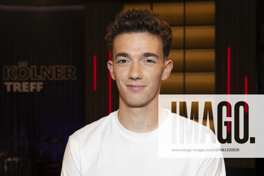 Shaolin Kid Sacha WENK, friendly, smiling, portrait, guest on the TV show Kölner Treff on WDR television, recorded on July 10, 2026, aired on August 7, 2026