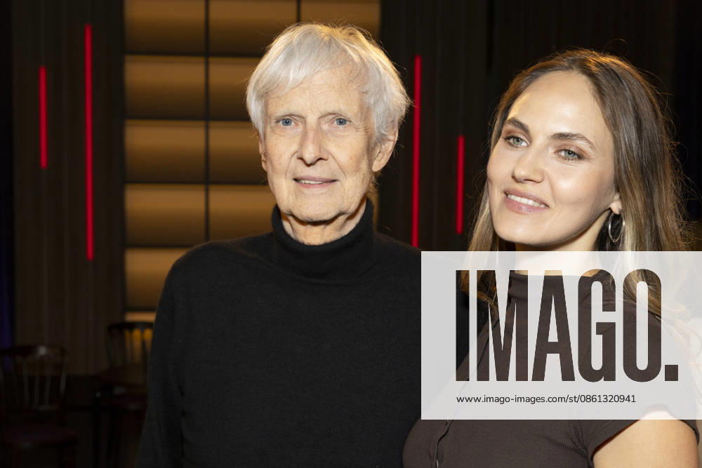 Actor Matthieu CARRIERE (left) with his daughter, model, actress, TV host, and influencer Elena CARRIERE (right), friendly, portrait, Portrait, guests on the TV show Kölner Treff on WDR television, recorded on July 10, 2026, aired on August 7, 2026