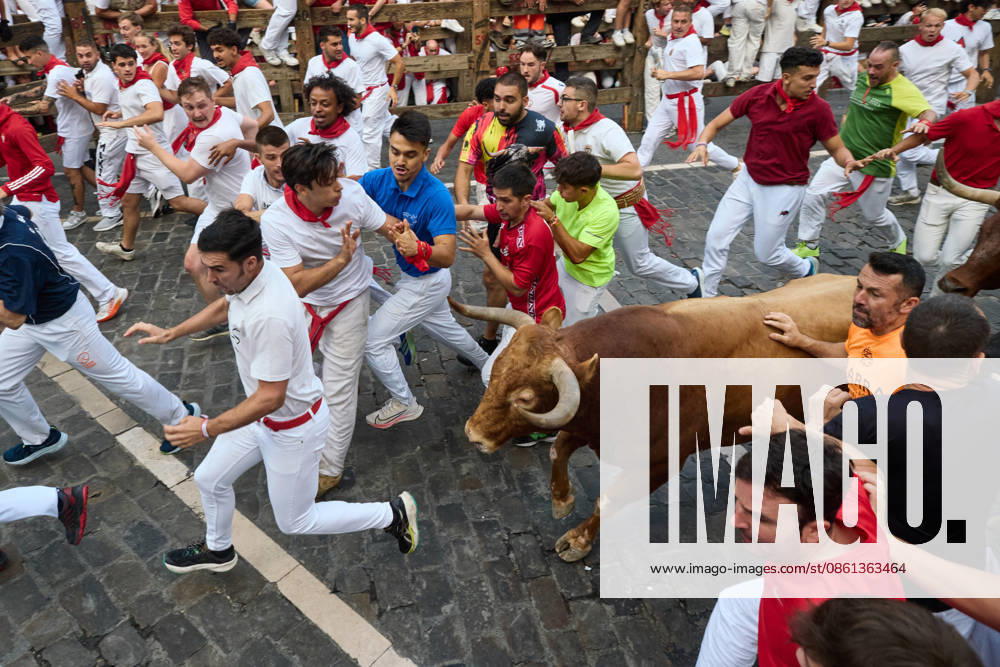 The sixth running of the bulls during the 2026 San Fermín Festival, featuring bulls from the La Palmosilla ranch, will take place on July 12, 2026, in Pamplona, Navarre, Spain. This year, bulls from the La Palmosilla ranch will headline the sixth running of the San Fermín Festival in Spain.