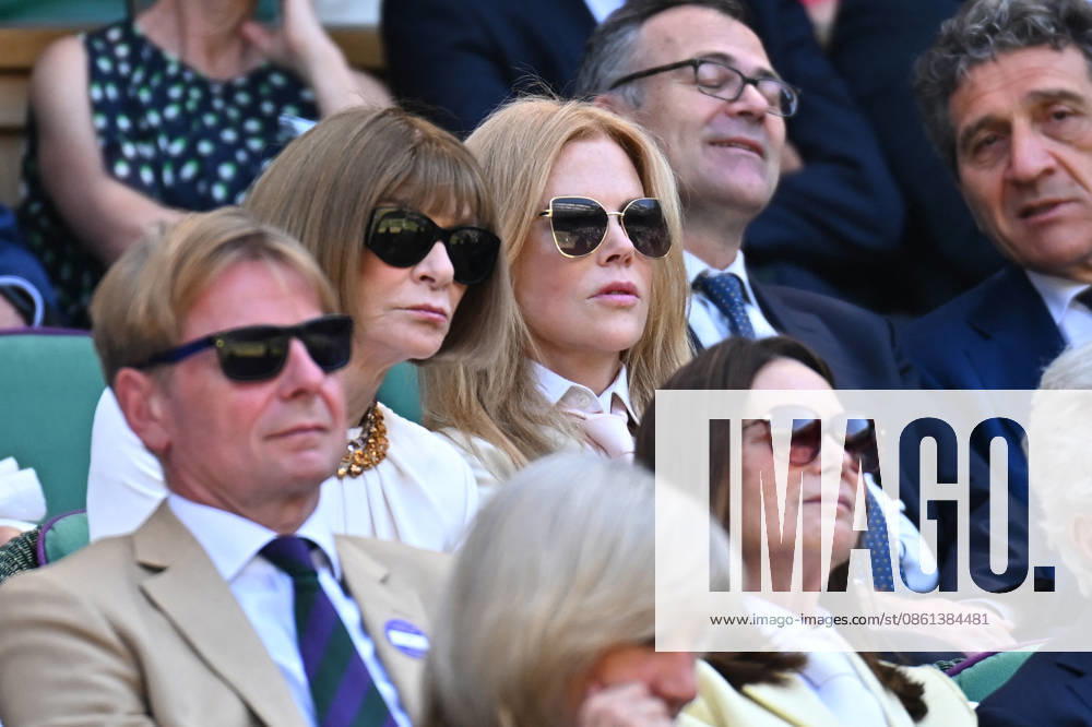 Wimbledon 2026 - Celebrities in The Stands Actress Nicole Kidman at the 2026 Wimbledon Championships at the AELTC in London, GREAT BRITAIN, on July 12, 2026. Photo by Corinne Dubreuil ABACAPRESS.COM London United Kingdom