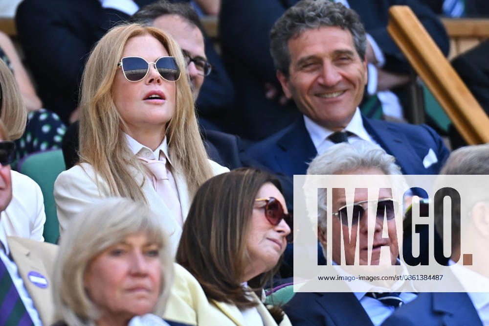 Wimbledon 2026 - Celebrities in The Stands Actress Nicole Kidman at the 2026 Wimbledon Championships at the AELTC in London, GREAT BRITAIN, on July 12, 2026. Photo by Corinne Dubreuil ABACAPRESS.COM London United Kingdom