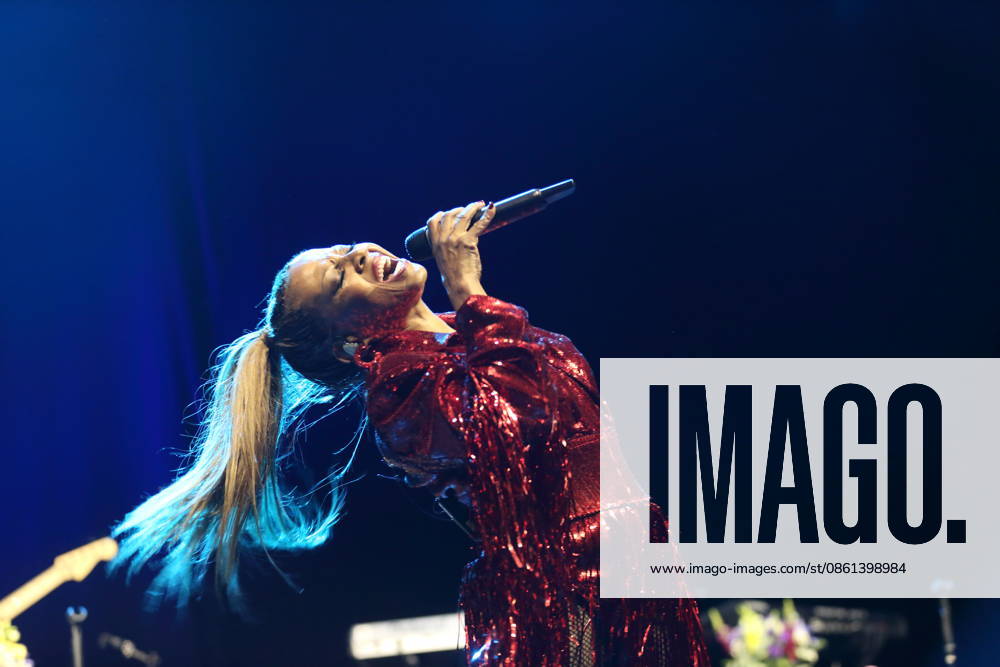 Maxine Jones of the band En Vogue at a concert at the Uber Eats Music Hall in Berlin, July 12, 2026 En Vogue Concert Berlin