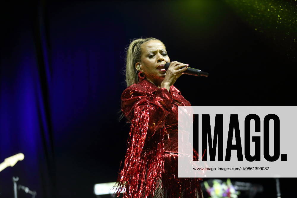 Maxine Jones of the band En Vogue at a concert at the Uber Eats Music Hall in Berlin, July 12, 2026 En Vogue Concert Berlin