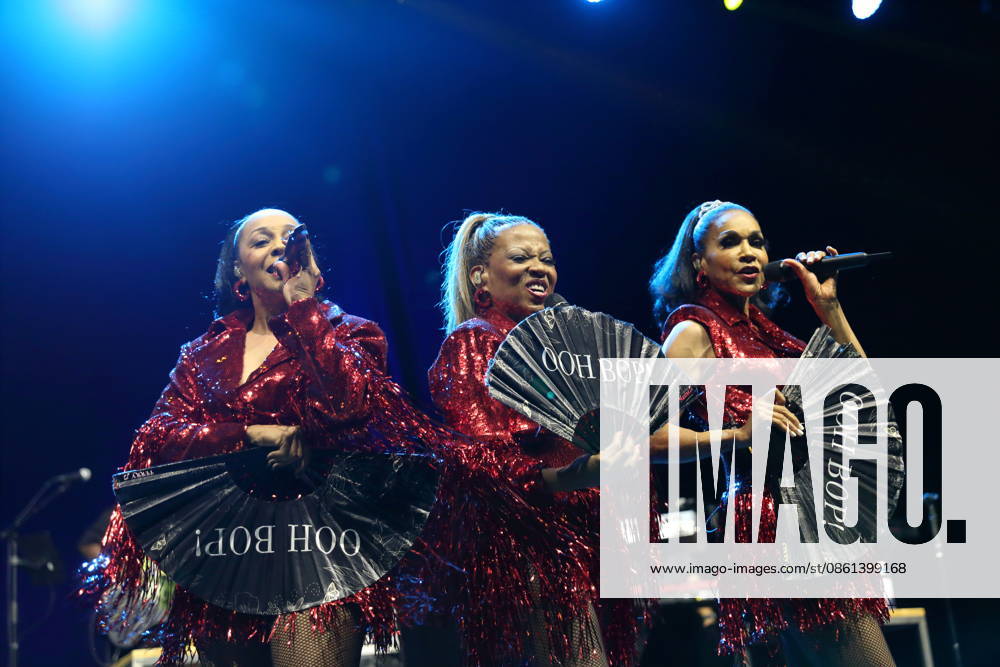 Terry Ellis, Maxine Jones, and Cindy Herron (from left) of the band En Vogue at a concert at the Uber Eats Music Hall in Berlin, July 12, 2026 En Vogue Concert Berlin