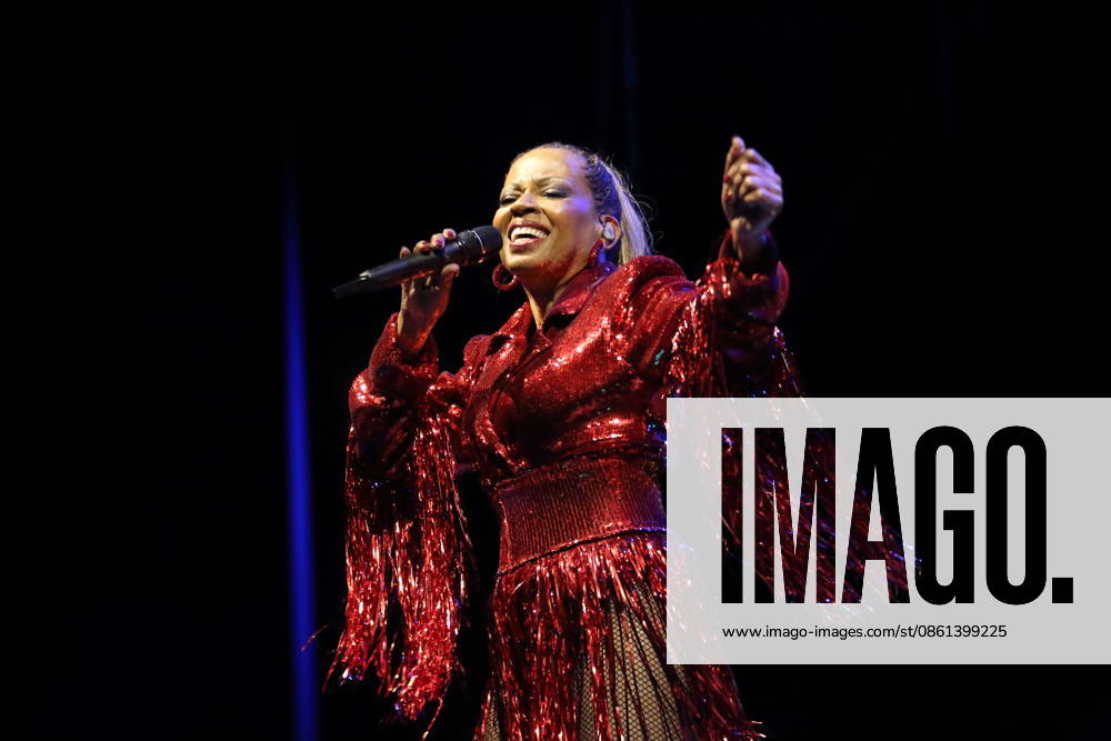 Maxine Jones of the band En Vogue at a concert at the Uber Eats Music Hall in Berlin, July 12, 2026 En Vogue Concert Berlin
