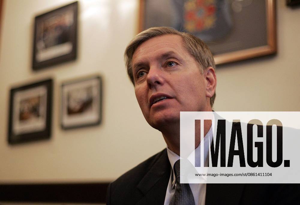 Sen. LINDSEY GRAHAM , R-S.C., who was elected to the Senate in 2002 and was a close political ally of President Donald Trump s, has died, his office confirmed early Sunday. He was 71. FILE PHOTO SHOT ON: March 16, 2005, Washington, District of Columbia, USA: U.S. Sen. Lindsey Graham is shown during an interview in his office on Capitol Hill. U.S. - ZUMAm67_ 20050316_rpl_m67_054