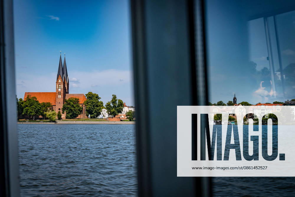 Neuruppin, the City of Fountains, in the state of Brandenburg; St. Trinitatius Abbey Church; Lake Ruppin; July 13, 2026; Neuruppin