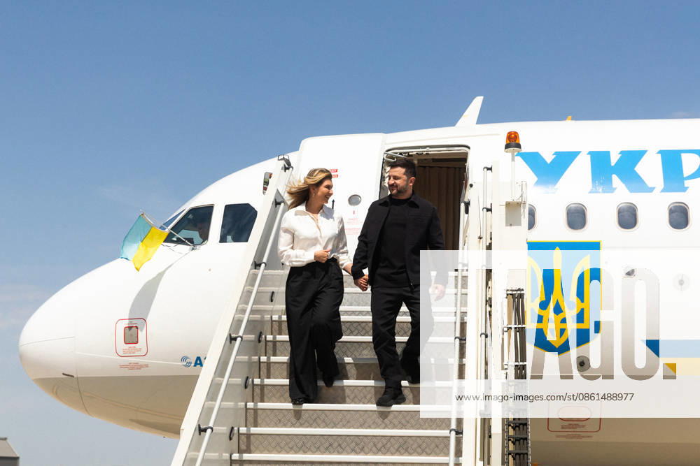 Zelenskyy arrives in Paris for the Integrated Anti-Ballistic Missile Coalition meeting and the summit of the Coalition of the Willing President of Ukraine Volodymyr Zelenskyy and first lady Olena Zelenska arrive in Paris to attend the Integrated Anti-Ballistic Missile Coalition meeting and the summit of the Coalition of the Willing on 13 July 2026, Credit:Office of the President of Ukraine B66 Avalon Paris, France