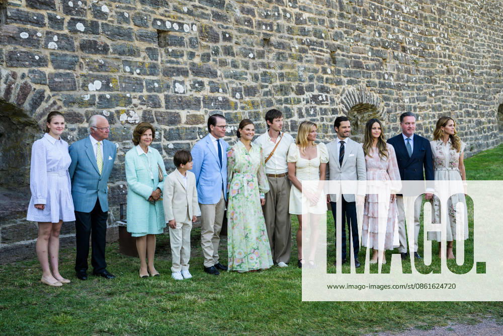 The Royal Family and Victoria Prize winner Frida Karlsson at the Victoria Prize award ceremony on July 14, 2026, in Borgholm