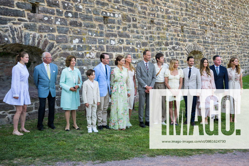 The Royal Family and Victoria Prize winner Frida Karlsson at the Victoria Prize award ceremony on July 14, 2026, in Borgholm