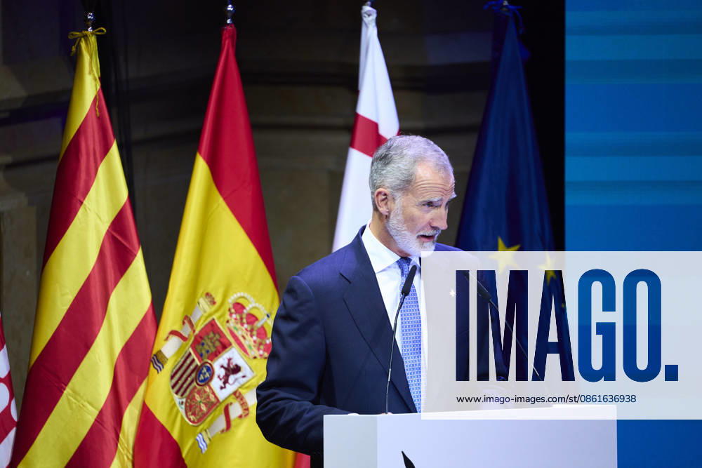 King Felipe VI of Spain attends Princess of Girona awards ceremony at Gran Teatre del Liceu on July 14, 2026 in Barcelona, Spain Barcelona Spain - ZUMAg15_ 20260714_zaf_g15_010