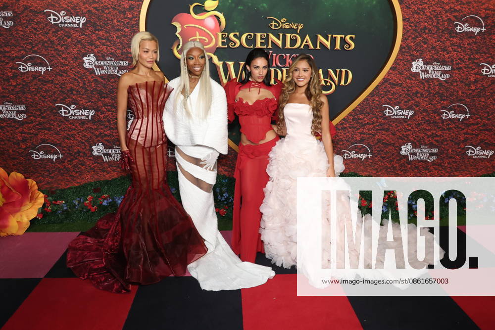 LOS ANGELES, CALIFORNIA - JULY 14: Rita Ora, Brandy Norwood, Kylie Cantrall and Liamani Segura at the premiere of The Disney Channel s Descendants: Wicked Wonderland at Academy Museum of Motion Pictures on July 14, 2026 in Los Angeles, California. Credit: USA - ZUMAa123 20260714_zaa_a123_101