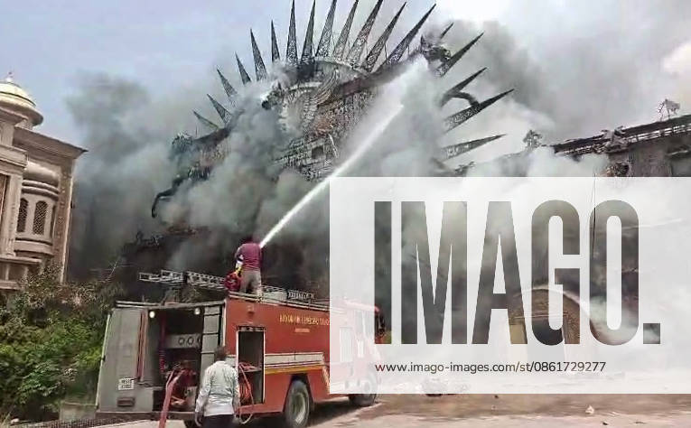 A fire breaks out at the Kingdom of Dreams in Gurugram Gurugram, Jul 15 (ANI): Firefighting operation underway after a fire broke out at the Kingdom of Dreams near Sector 29, in Gurugram on Wednesday. (ANI Video Grab) Gurugram Haryana India