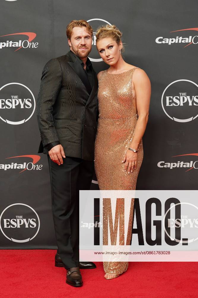 Aleksander Aamodt Kilde, Mikaela Shiffrin at arrivals for The 2026 ESPYS Presented by Capital One, David H. Koch Theater at Lincoln Center, New York, NY, July 15, 2026. Photo By: Kristin Callahan Everett Collection The 2026 ESPYS Presented by Capital One PUBLICATIONXNOTxINxCANxCHNxFRAxITAxJPNxNORxPOLxRUSxESPxUKxUSA