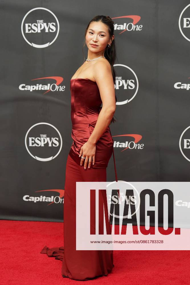 Chloe Kim at arrivals for The 2026 ESPYS Presented by Capital One, David H. Koch Theater at Lincoln Center, New York, NY, July 15, 2026. Photo By: Kristin Callahan Everett Collection The 2026 ESPYS Presented by Capital One PUBLICATIONXNOTxINxCANxCHNxFRAxITAxJPNxNORxPOLxRUSxESPxUKxUSA