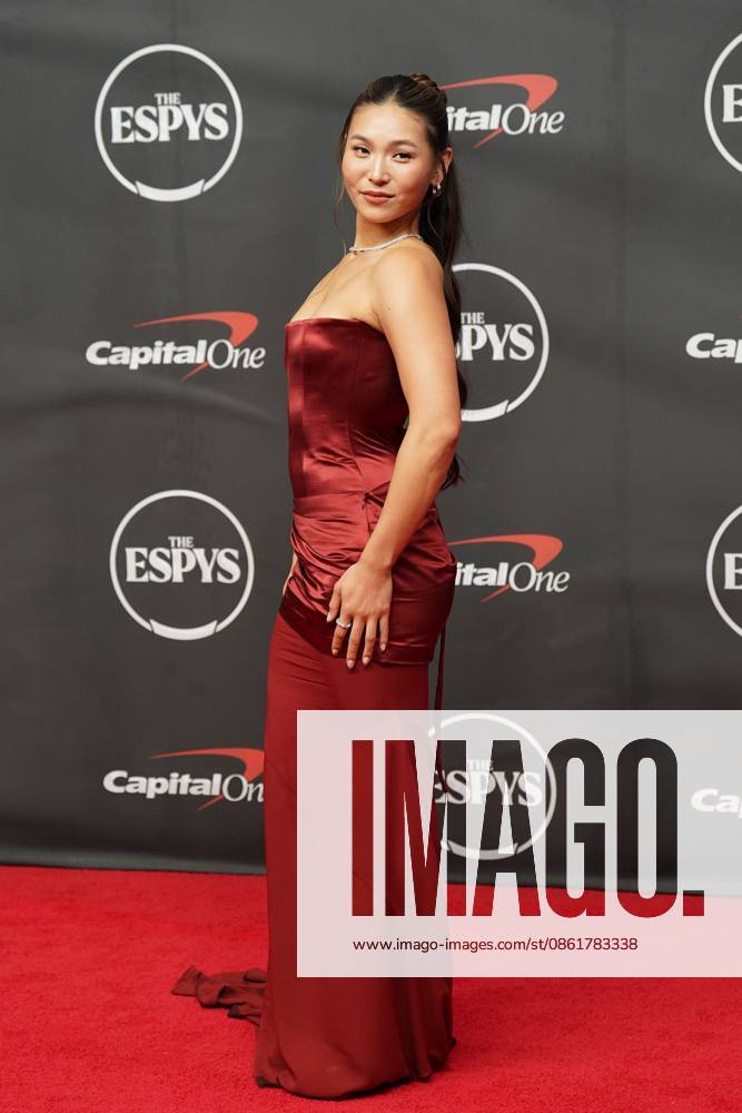 Chloe Kim at arrivals for The 2026 ESPYS Presented by Capital One, David H. Koch Theater at Lincoln Center, New York, NY, July 15, 2026. Photo By: Kristin Callahan Everett Collection The 2026 ESPYS Presented by Capital One PUBLICATIONXNOTxINxCANxCHNxFRAxITAxJPNxNORxPOLxRUSxESPxUKxUSA