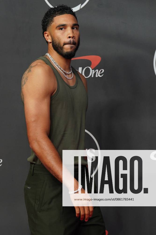 Jayson Tatum at arrivals for The 2026 ESPYS Presented by Capital One, David H. Koch Theater at Lincoln Center, New York, NY, July 15, 2026. Photo By: Kristin Callahan Everett Collection The 2026 ESPYS Presented by Capital One PUBLICATIONXNOTxINxCANxCHNxFRAxITAxJPNxNORxPOLxRUSxESPxUKxUSA
