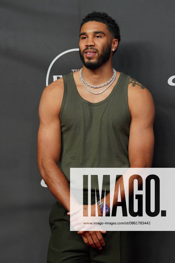 Jayson Tatum at arrivals for The 2026 ESPYS Presented by Capital One, David H. Koch Theater at Lincoln Center, New York, NY, July 15, 2026. Photo By: Kristin Callahan Everett Collection The 2026 ESPYS Presented by Capital One PUBLICATIONXNOTxINxCANxCHNxFRAxITAxJPNxNORxPOLxRUSxESPxUKxUSA