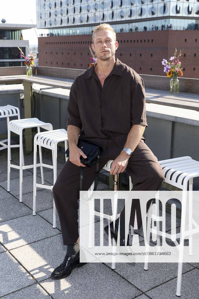 ABB DARNELL Kevin Pabel attended the QVC x Bruce Darnell Collection fashion presentation at the Sturmfreie Bude Elphiblickin in Hamburg on July 15, 2026, Hamburg, Germany