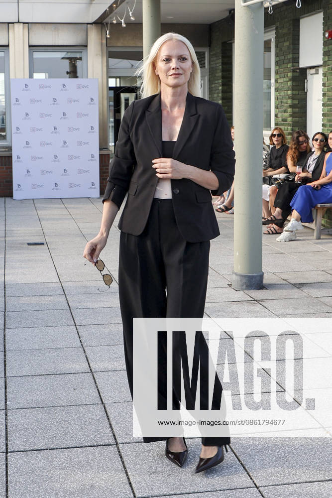 ABB DARNELL Franziska Knuppe, model, guest at the QVC x Bruce Darnell collection fashion presentation at the Sturmfreie Bude Elphiblickin in Hamburg on July 15, 2026, Hamburg, Germany