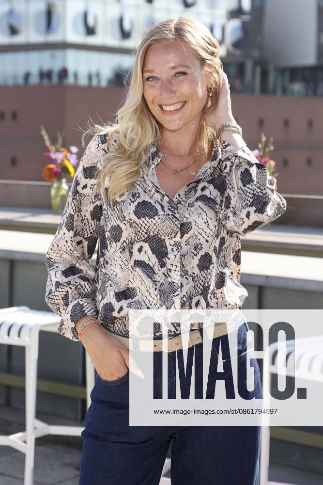 ABB DARNELL Leonie Salewski as a guest at the QVC x Bruce Darnell Collection fashion presentation at the Sturmfreie Bude Elphiblickin in Hamburg on July 15, 2026, Hamburg, Germany
