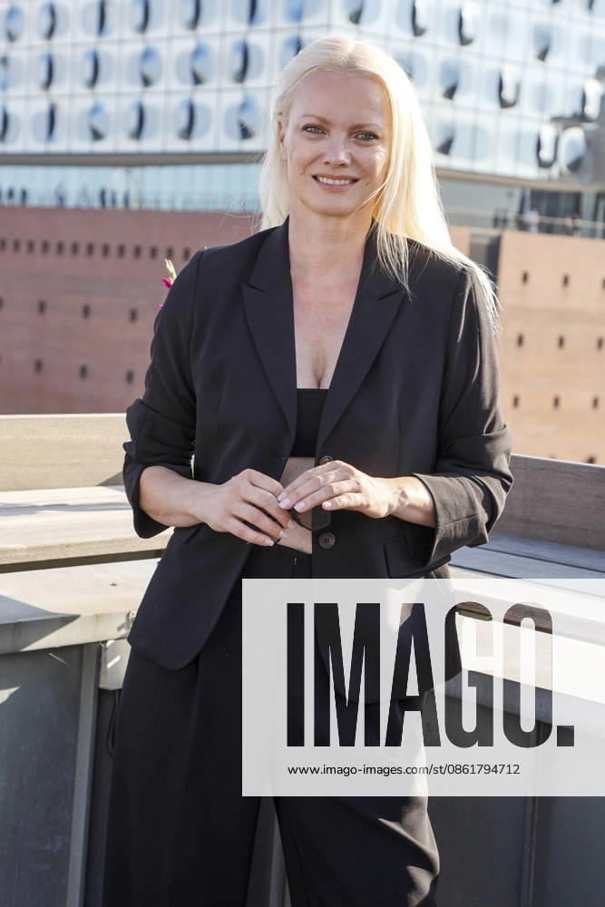 ABB DARNELL Franziska Knuppe, model, attended the QVC x Bruce Darnell collection fashion presentation at the Sturmfreie Bude Elphiblickin in Hamburg on July 15, 2026, Hamburg, Germany