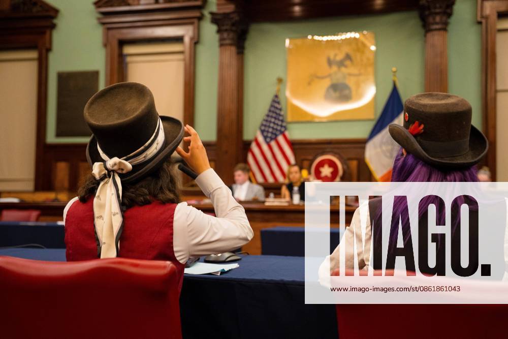 The City Council held a hearing to consider a bill, known as Romanchâ€⠢s Law, that would phase out and eventually ban horse-drawn carriages. Carriage horse drivers, testified against passage of the bill...The bill is named after the 18-year-old tourist from India who was killed last month when he was thrown from a runaway carriage in Central Park after the horse was spooked. New York USA - ZUMAs142 20260716_fap_s142_025
