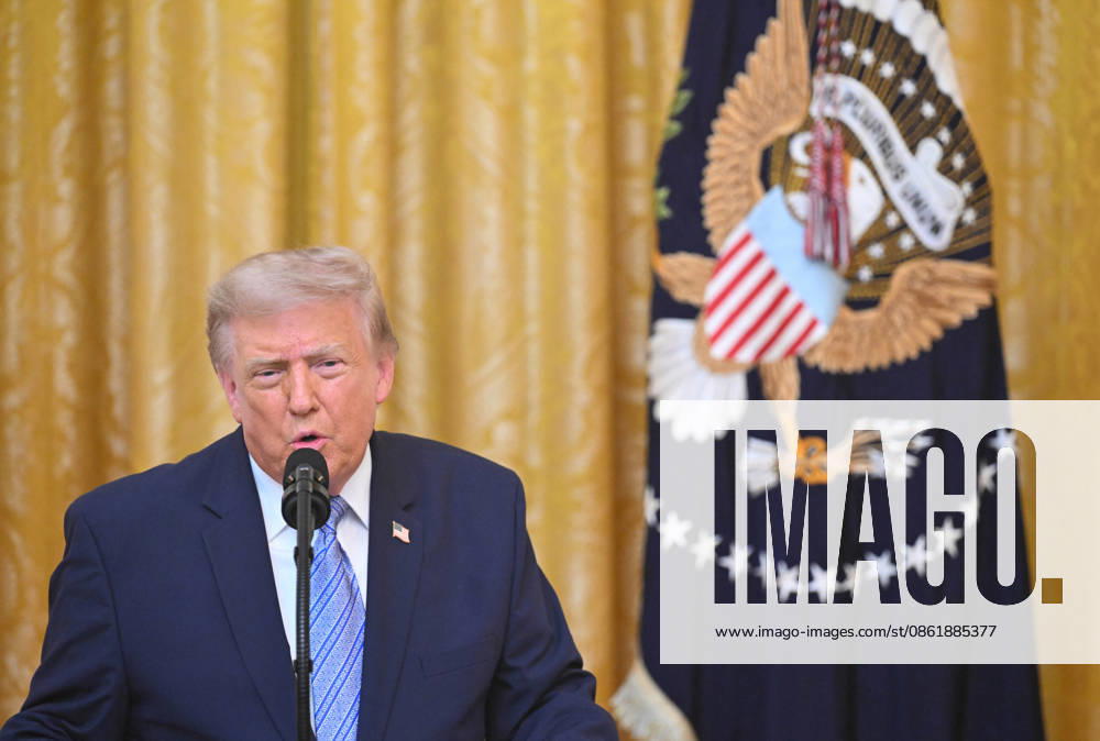 KW29 President Donald Trump delivers a prime-time address to the nation from the East Room of the White House in Washington DC on Thursday, July 16, 2026. The president was expected to discuss election security and voting machines. Pool photo by Saul Loeb WAX20260716914 SAULxLOEB