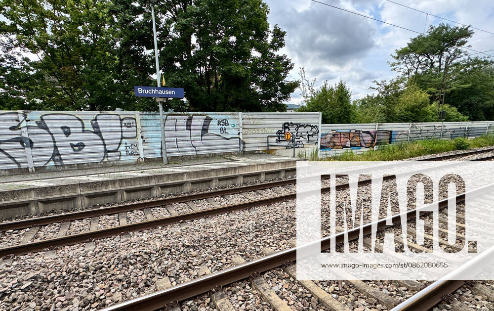 News, Ettlingen-Bruchhausen Train Station, where the attack on a railway employee took place Ettlingen-Bruchhausen