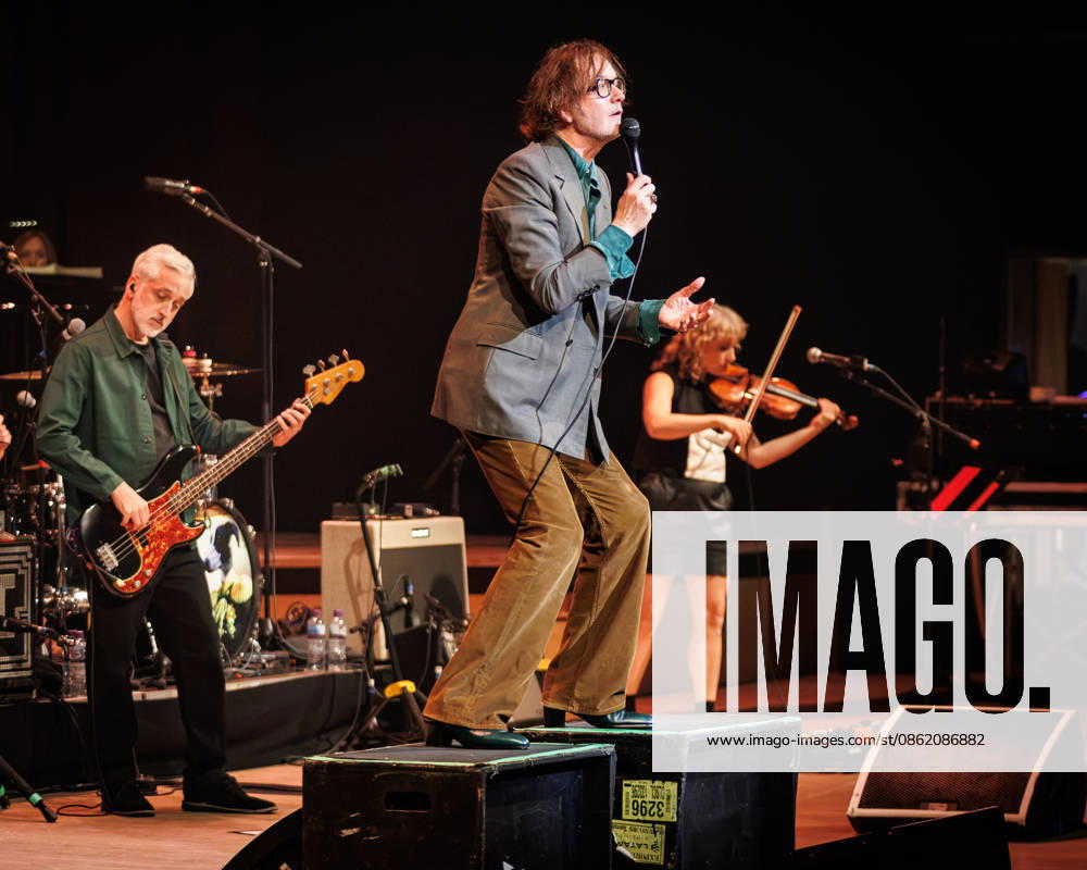 Pulp performing live at The Royal Festival Hall, London, UK on 18th July 2026 Singer Jarvis Cocker of UK rock band Pulp performing live at the Royal Festival Hall, London, UK on 18th July 2026, Credit:Manuela Langotsch Avalon United Kingdom, London, Royal Festival Hall